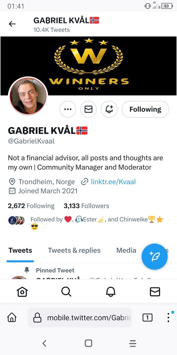Ox_40Win's tweet photo. @GabrielKvaal ✌️Done
Thank you for the opportunity that you give your community to participate in this giveaway that you continue to grow greatly and that your followers increase every day.
@web3lover 
@cori_isabel 
@X_Win13 
@web3today https://t.co/EZLoDCcEWH