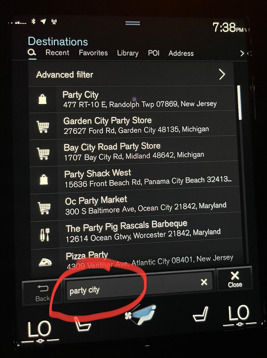 tgro87's tweet photo. Anddd this is why Car Play exists (I’m in South Florida). @VolvoCarUSA the car’s GPS is useless… https://t.co/4TXegmdDa1
