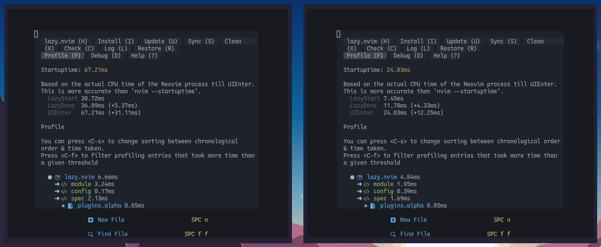 Been working on a new refactor for the upcoming v3.0 release that greatly improves our internal caching and performance! Here is a comparison of performance before and after the changes. ⚡
