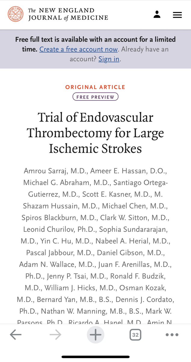 Congratulations to @amrsarrajMD for leading the @SELECT2Trial at #ISC23 Honored to have been part of this journey and to have collaborated with such great people. Changing lives and opening #EVT to more people!