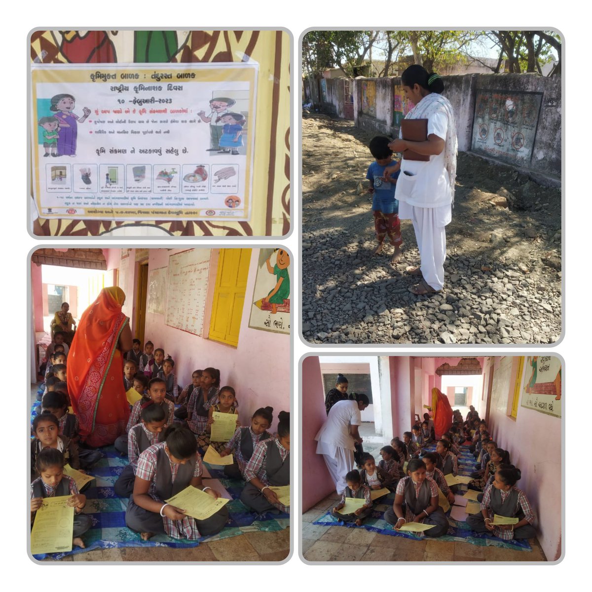 HKandorna's tweet photo. રાષ્ટ્રીય કૃમિનાશક દિવસ at HWC Kandorna https://t.co/4aOrhvBSfi