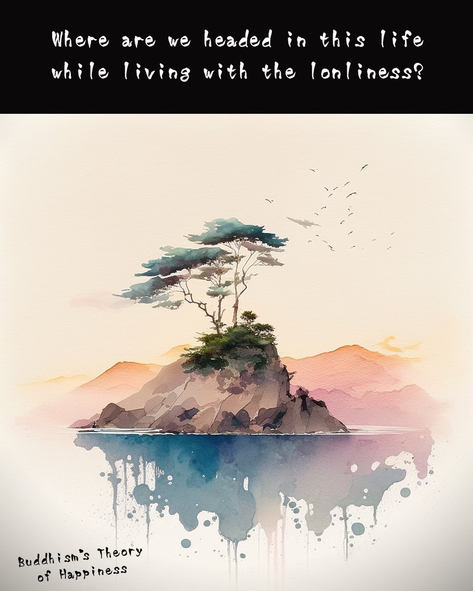 buddhism_theory's tweet photo. With age, there seem to be more and more painful #partings than pleasant encounters. We all have people with whom we once had a heart-to-heart communication and will probably never see again. Where are we headed in this #life while living with the #lonliness?
#Buddhism #lonely https://t.co/VJwv1b7zEP