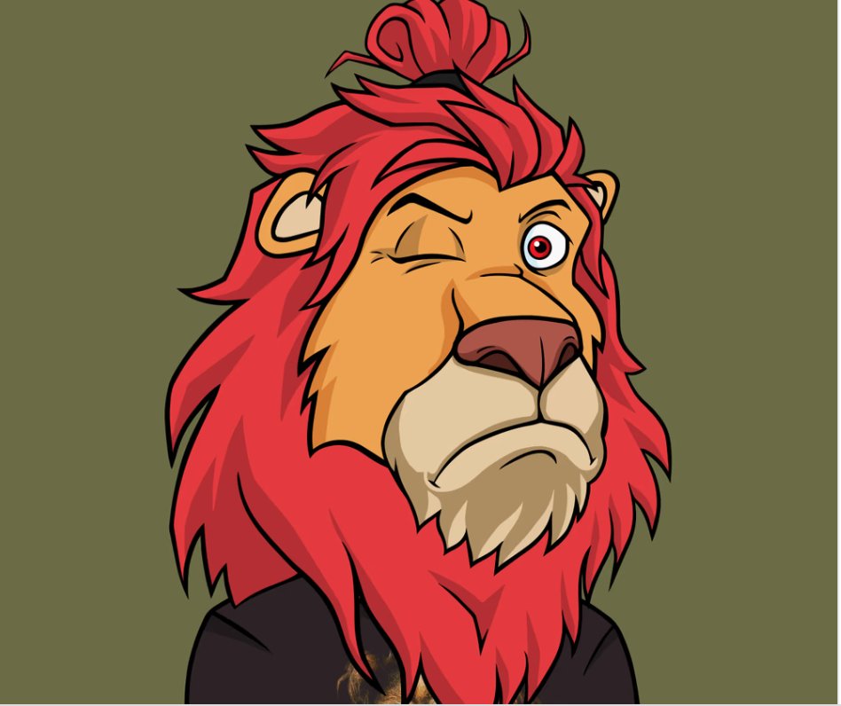 jeromedadon's tweet photo. Just added this beauty to the collection. What do you think fam?
@LazyLionsNFT https://t.co/qQtp6jdrpM