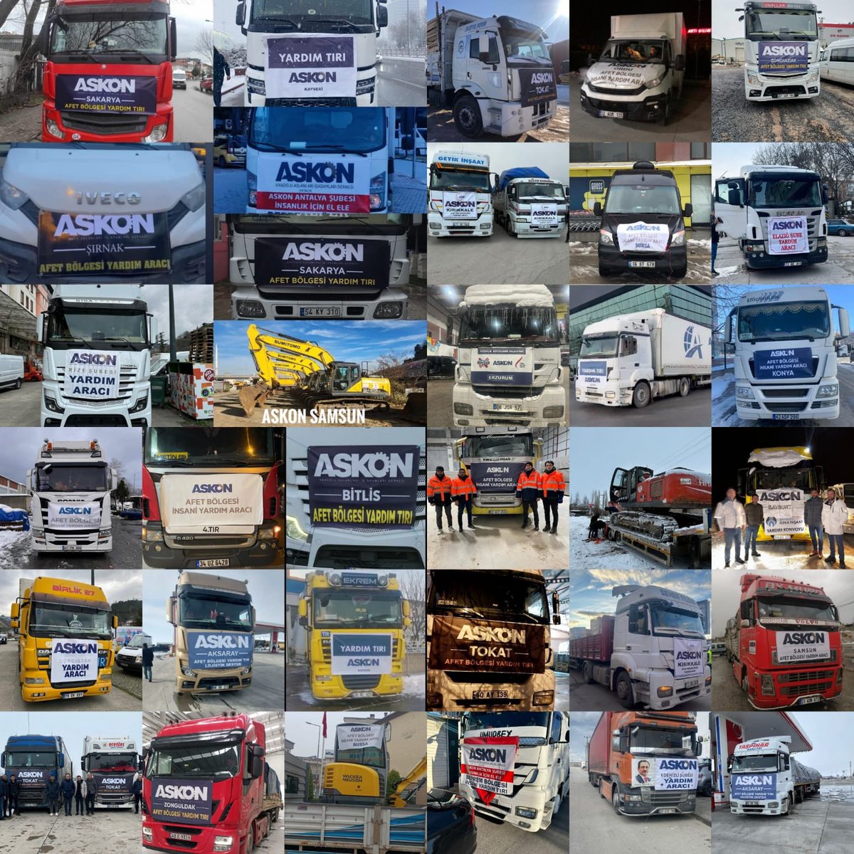 YORULMADIK!
12 UÇAK
1468 TIR
72 İŞ MAKİNESİ
944 Uzman ve Gönüllü Ekip
784 Özel Kazı ve Kurtarma Ekipmanı 

Milletimiz için var gücümüzle mücadele etmeye devam edeceğiz! <a href="/AFADBaskanlik/">AFAD</a> <a href="/TC_icisleri/">T.C. İçişleri Bakanlığı</a> <a href="/suleymansoylu/">Süleyman Soylu</a> <a href="/ASKON/">ASKON 🇹🇷</a>