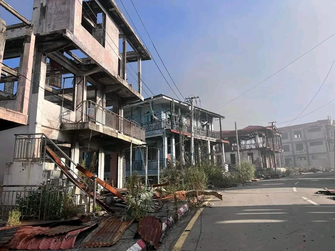 #Thantlang: The symbol of Myanmar Spring Revolution.
- Photo by Tial Hram Ling (February 9, 2023)