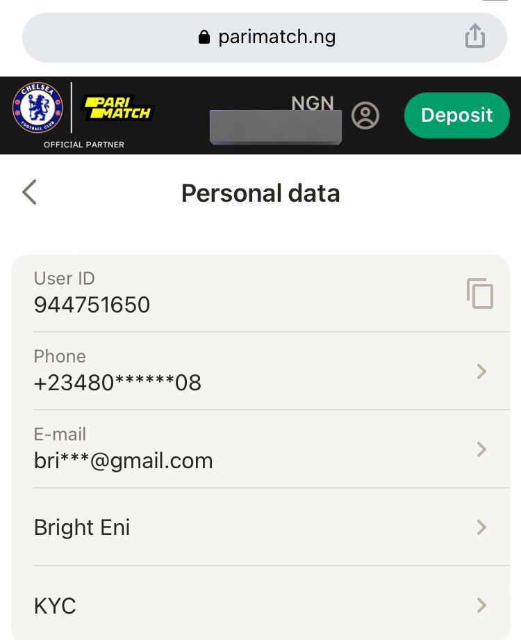 💰GIVEAWAY ON PARIMATCH 💰

100k available for new <a href="/ParimatchNG/">Parimatch Nigeria</a> users for the weekend 

Register here 👉bet.pm/brighttd

👉Post screenshot showing your Acct ID

First 50 New accounts get funded