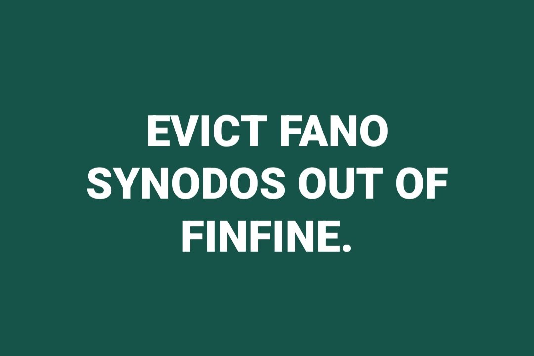 LemlemTigest's tweet photo. #Evict #Fano #Synodos #out of #FINFINE. https://t.co/xpunGf1PPp
