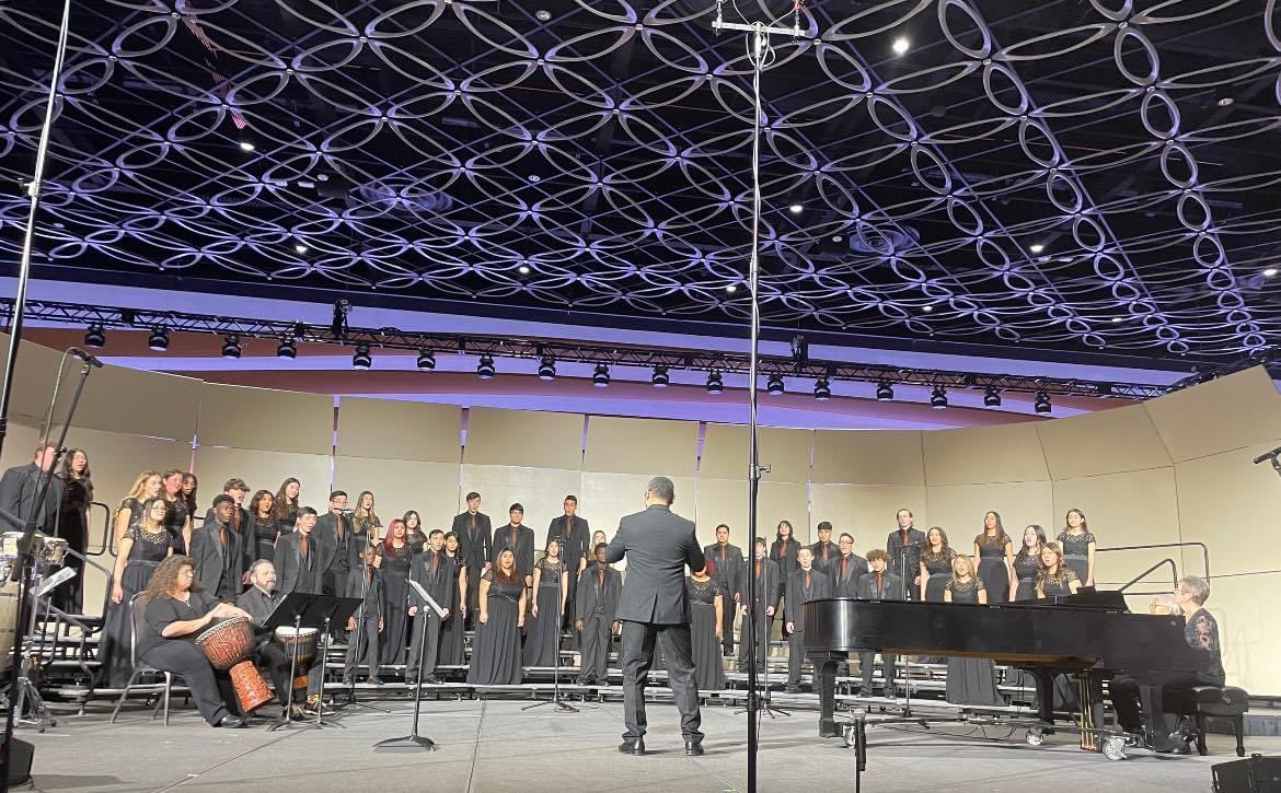 Today was amazing , we got the opportunity to sing at the TMEA convention in San Antonio ! #beethewhy #TMEA2023  @TMEA