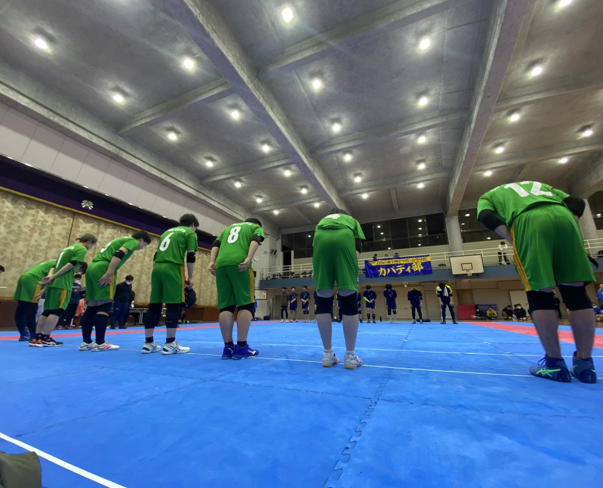 kabaddi_tochigi's tweet photo. ２回戦　vsジモディ
健闘しましたが、素早いレイドや強力なアンティの前に敗れました。

どのメンバーも要所要所でのいいプレイが見られました！Ghana uniteのみんなお疲れさま！
明日は優勝チームが決まります🔥もちろん明日も観戦できますので、ぜひ皆さま会場でご覧ください🙇‍♂️
#カバディ #学生大会 https://t.co/k96hNeynAu