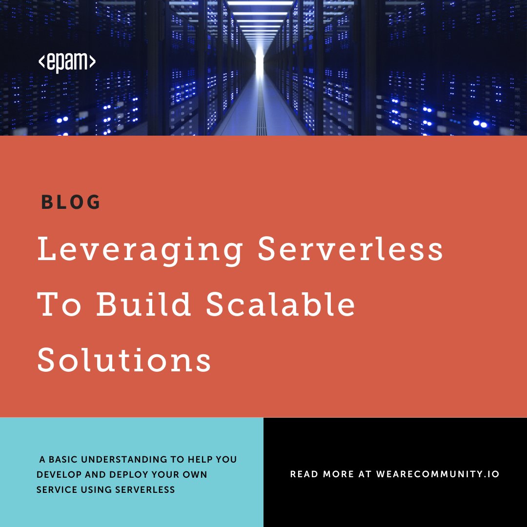 EPAM_India's tweet image. #EPAMBlogs - Learn how serverless computing is enabling developers to build and deploy application code without managing servers or backend infrastructure, in this blog by EPAMer Mohammad Fuzail: bit.ly/3RSOCp3
#EPAMIndia #techblogs #EngineersOfEPAM