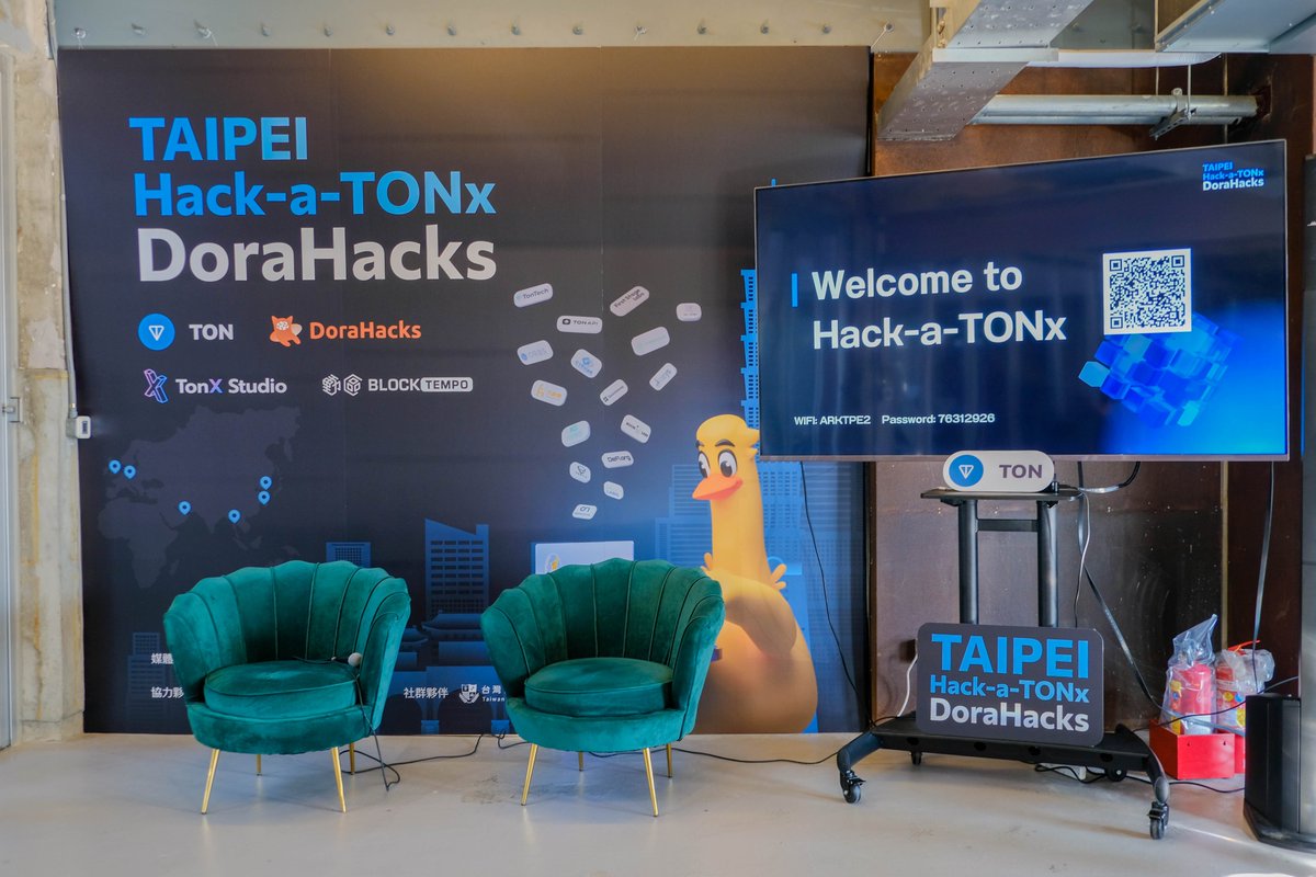 [ Taipei Hack-a-TONx DoraHacks💎 ] Day1 @ton_blockchain @TonX_Studio Time to 台北場TON黑客松-開發者熱烈研討 期待大家的demo成果！
