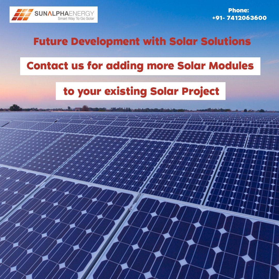 SunAlphaEnergy's tweet photo. Many SunAlpha Clients have come back to us with Repeat Orders of Expanding their existing Solar Plants. Contact us for Adding more Solar Modules to your existing Solar Project
#india #power #solarenergy #industrialsolar #solarenergypanels #solarpower #rooftopsolar #sunalphasolar https://t.co/aNIz2woTnR