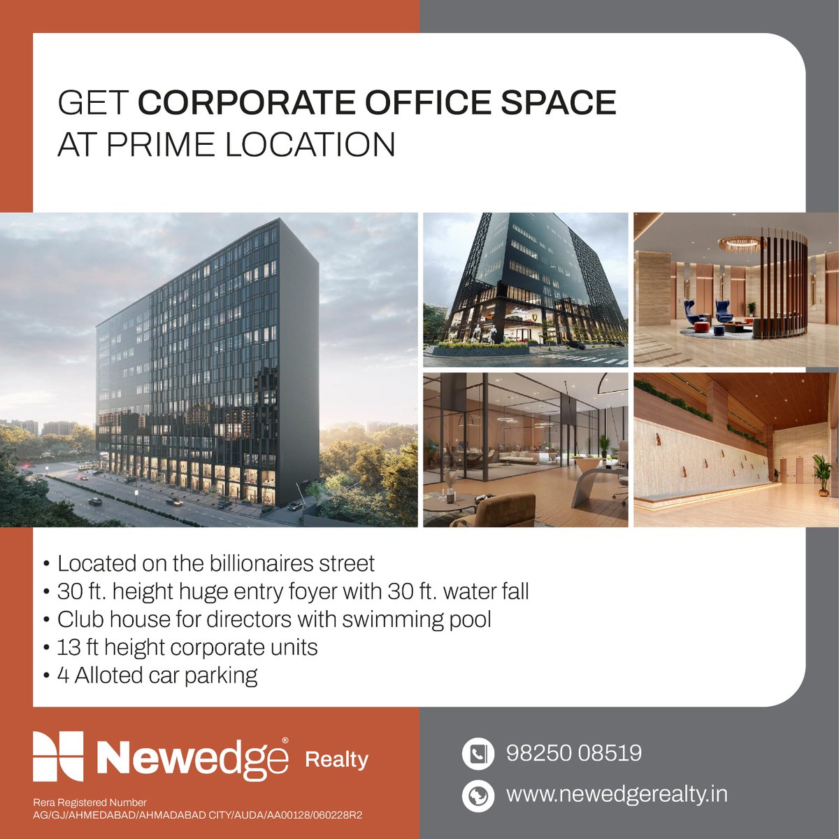 newedge_realty's tweet photo. Newedge Realty will help you find office at best location. Contact us if you are looking for an office space.
#corporateoffice #NewedgeRealty #Propertyadvisor #Consultant #Realestate #Advisor #Newedgerealtypvtltd #Ahmedabad https://t.co/qrqyYa3rv6