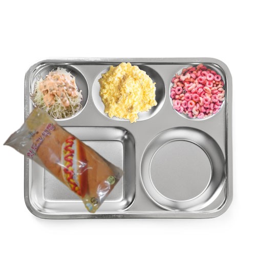 2023.02.11
육군 훈련소 조식
- 핫도그빵
- 스크램블에그
- 양배추샐러드
- 시리얼
🍊🌭🥰