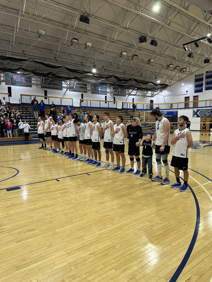 Saints_MVB's tweet photo. We loved having our @GoTeamIMPACT buddy Logan at our match tonight! He always gets smiles on our faces!
#theBrotherhood #TMUMVB
#TeamImpact https://t.co/c26B7Dayi9