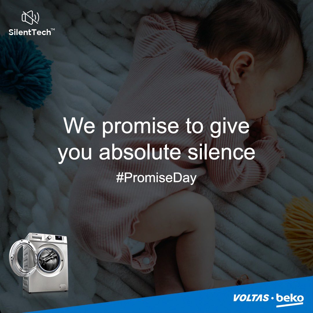 VoltasBeko's tweet image. The ‘silent’ promises we keep to make your lives better ✨

#PromiseDay #Promises #SilentTech #TopicalSpot #VoltasBeko #PartnerInEverydayHappiness