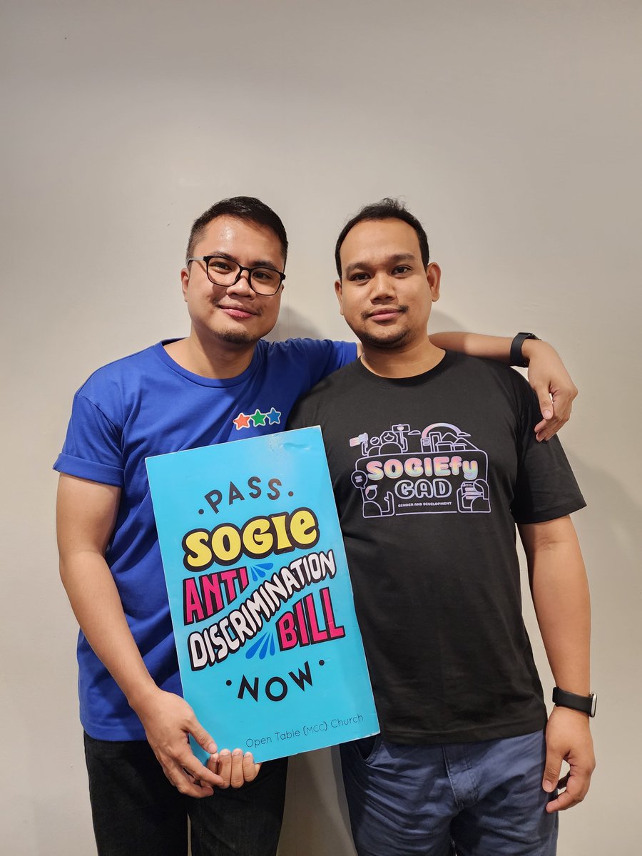 opentablemccph's tweet photo. We are Christians, we are followers of Jesus Christ, and we support the #SOGIEEqualityBill!
#SOGIEEqualityNow
#SaveEquality
#EndDiscriminationNow
#StopTheDelay https://t.co/i8pX9wKtbH