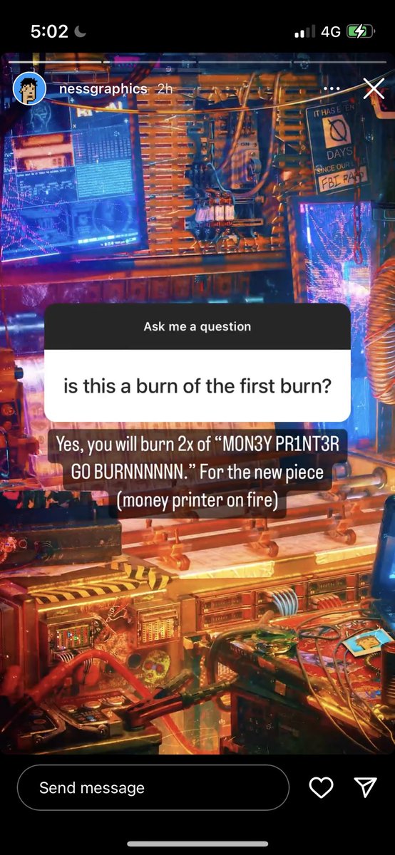 craigscoinpurse's tweet photo. Alpha - @Ness_Graphics next burn info. #nessgraphics https://t.co/G8Nv75MxMW