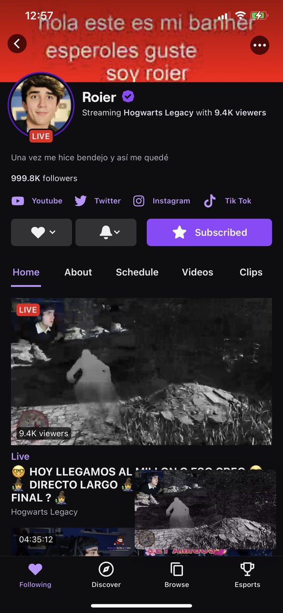 vavaleriii's tweet photo. @Roiereal no voy a estar cuando llegues al millon pq ya me voy a dormir pero muchas felicidades mivida tqm te mereces eso y muchisimo mas ya casi 2 millones animo solo nos faltan un millon🙏🏻😻
tqm miamor🫶🏻 felicidades por el millon❤️
#roier24horas #Roier https://t.co/Ws2R18JAdp