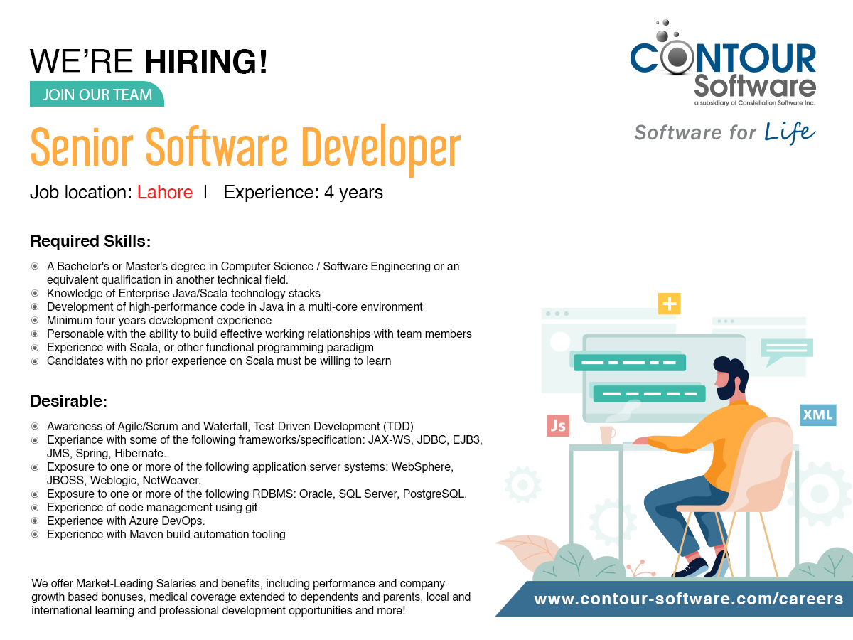 Contour Software on Twitter: "We are seeking a Senior Software