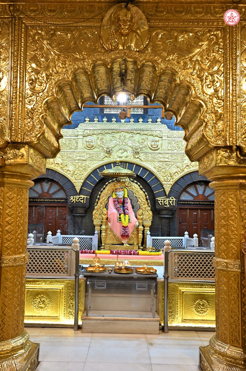 SSSTShirdi's tweet photo. *!! ॐ साई राम !!*
*श्री साईबाबा संस्थान विश्वस्त व्यवस्था,शिर्डी*
*!! ॐ Sai Ram !!*
*Shri Saibaba Sansthan Trust, Shirdi*
≈≈≈≈≈≈≈≈
*आरती :- माध्यान्ह आरती* 
*शनिवार दिनांक ‌११ फेब्रुवारी २०२३*     
*Aarti : -Madhyan Aarti*
*Saturday 11 February 2023* https://t.co/KtS9VskGEb