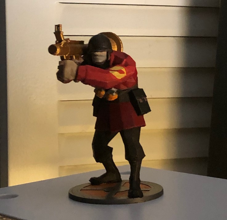 teamwork.tf bot on Twitter "[/r/tf2 art] Painted up a 3D printed