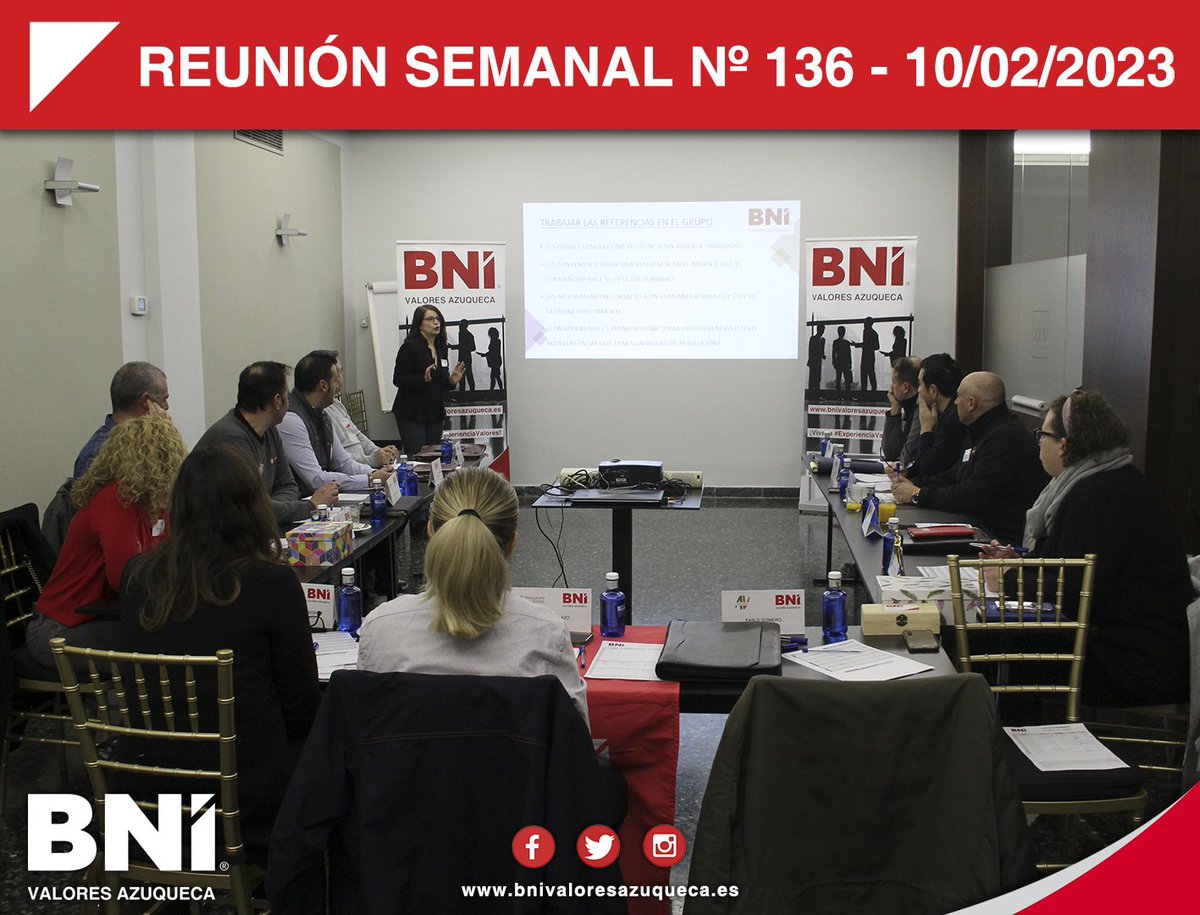BniValoresAzu's tweet photo. #ReuniónSemanal

Ayer varios compañeros de @BNI_Innovacion y un nuevo empresario nos visitaron y comprobaron cómo trabajamos y hacemos negocio en #Valores. 

▶ https://t.co/poRx17cjOu

🌟¡Vive la #ExperienciaValores!🌟
#SéValores #NetworkingAzuqueca #OtraFormaDeHacerNegocios https://t.co/LhIKprTFuR