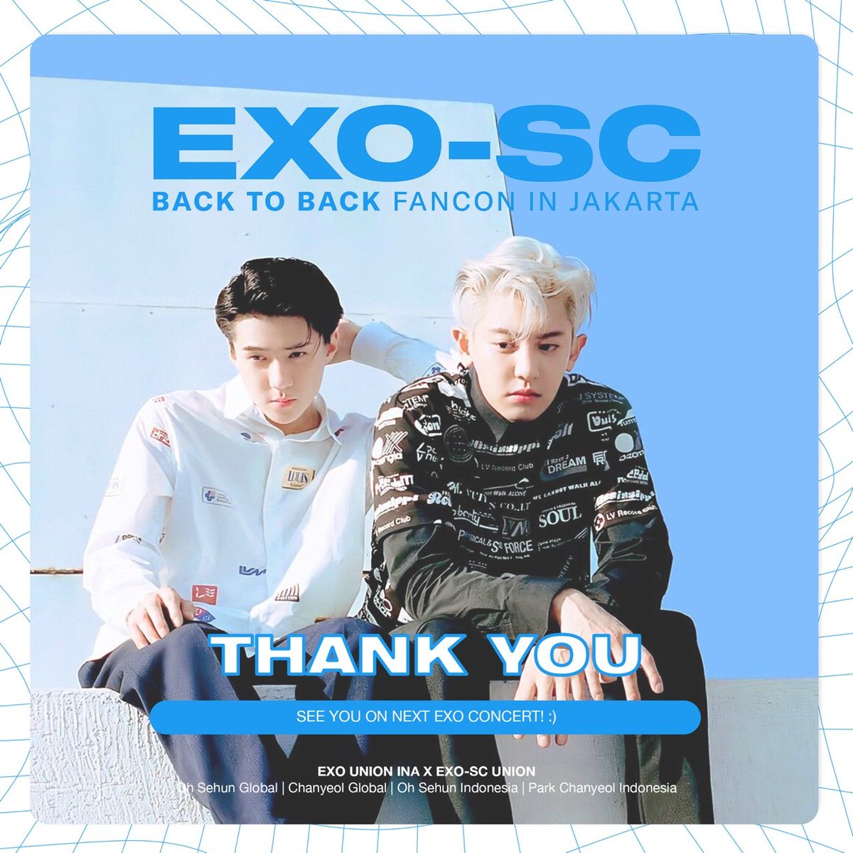 xunqi_indonesia's tweet photo. THANK YOU, EXO-Ls! 💙💛

Thank you to all fans around the world who participated in making these fan projects successful. 

See you on the next project!
#EXOSC_BackToBack https://t.co/SbFb49eoJ6