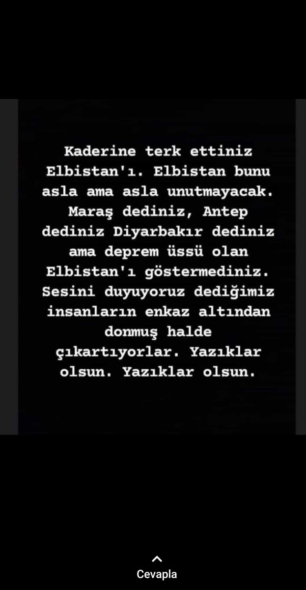 elbistyle's tweet photo. #elbistan deprem https://t.co/pa4mMzqg4o