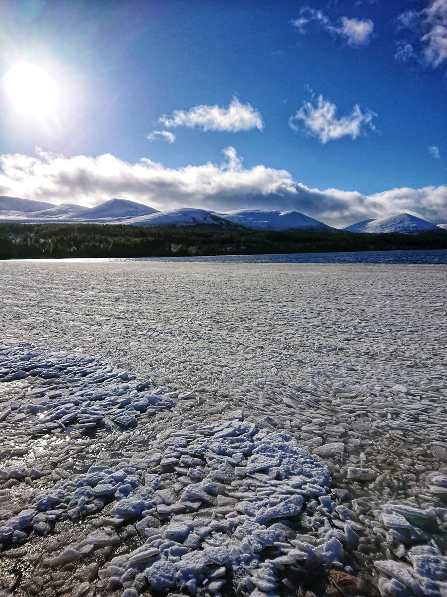 Taken on this day in 2018 #lochmorlich #scotland #cairngorms #visitscotland #visitcairngorms #aviemore #photograhpy #winter