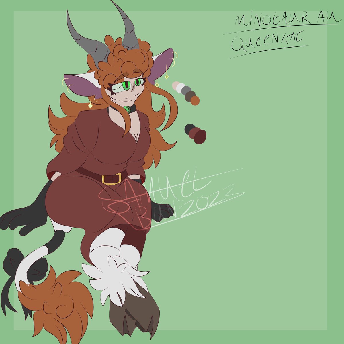 SamuelTheBunny's tweet photo. Back with more Davis fanart but also with a add of Kat!! In an au I made! :) basically I had the idea for minotaur them and so I did it I did my best really 

Enjoy you two! @InvisibleDavis @QueenKatluv 
#art #invisdavistwt #fanart #artwork #artists #yippie #yay #au #queenkat https://t.co/qCu7i0mwSC