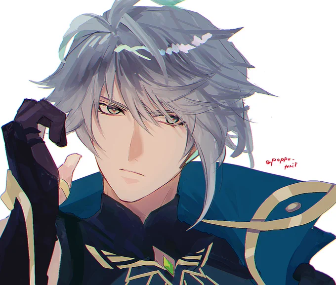 ざっくり描きでごめんねアルハイゼンお誕生日おめでとう…!!!!!!!! 