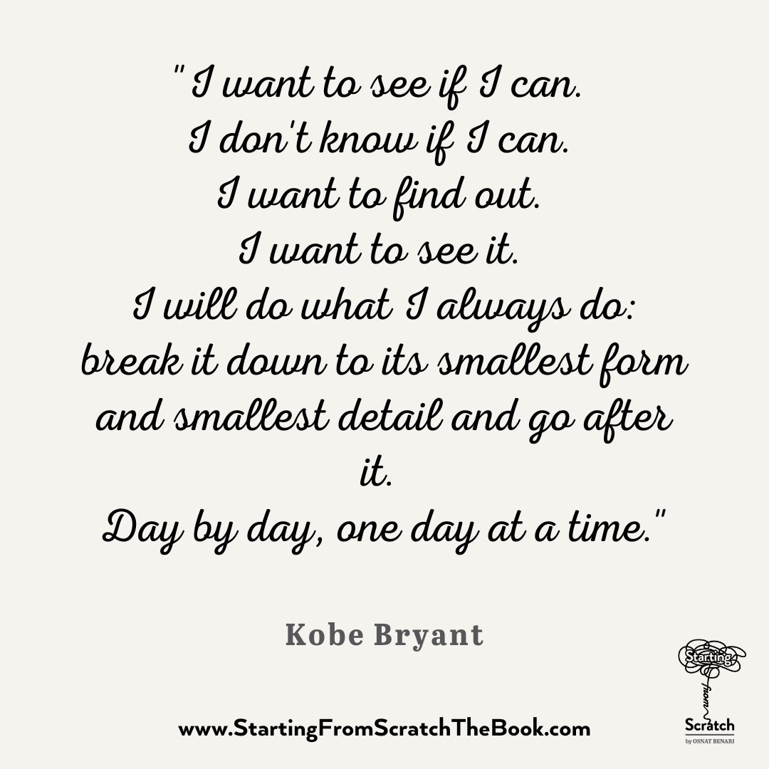 No need for the whole staircase. Start with a tiny step today.⁠
⁠
#selfreinvention #startingfromscratch #career⁠