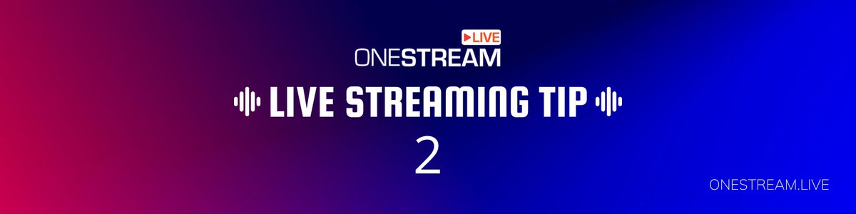 onestreamlive's tweet photo. 💡Tip 2: OneStream Studio makes #LiveStreaming easier! Create a Playlist and live stream back to back pre-recorded videos without scheduling them one after another.
Try OneStream for free: https://t.co/wz5oAZQH7L
#StreamingTips #StreamLikeAPro #onestreamlive https://t.co/75ipY9YVkL