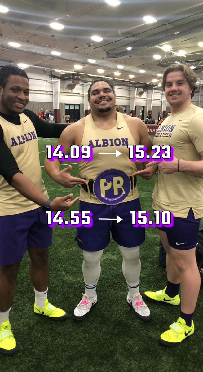 EdHinesGR01's tweet photo. Slight meter PR in weight at 15.23 + a nice 3 PRs in shot (14.73, 14.80, and an unofficial 15.10). It’s a great day to be a Brit 🔥🔥🔥🔥🔥🔥 #ALBION #Britnation #BBE https://t.co/EamlQaVtOR