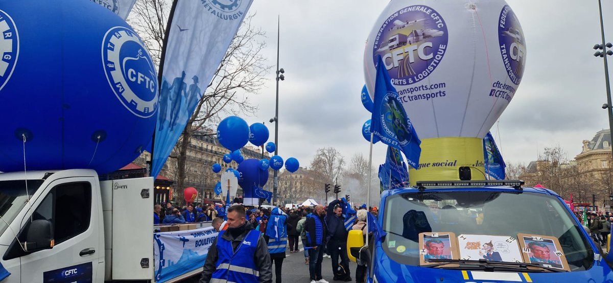CftcCadres's tweet photo. La #CFTC vous attend place de la République à Paris pour la #manifestation11fevrier 
Tous mobilisés contre la #ReformeDesRetraites ! https://t.co/kidlUPAhVa