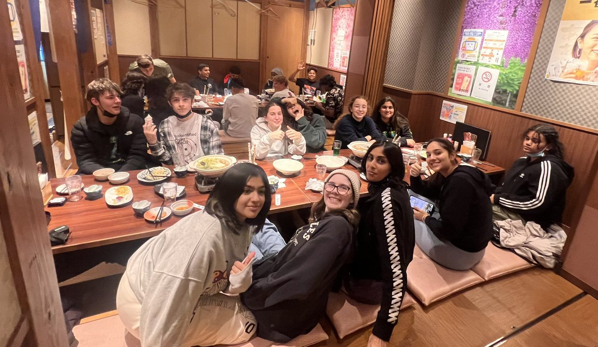 DESCtrips's tweet photo. First authentic Japanese meal 🍱#DESCtrips #GrowAtDESC #DESCjapan #DEScreativearts https://t.co/aQ2Mxcg2nV