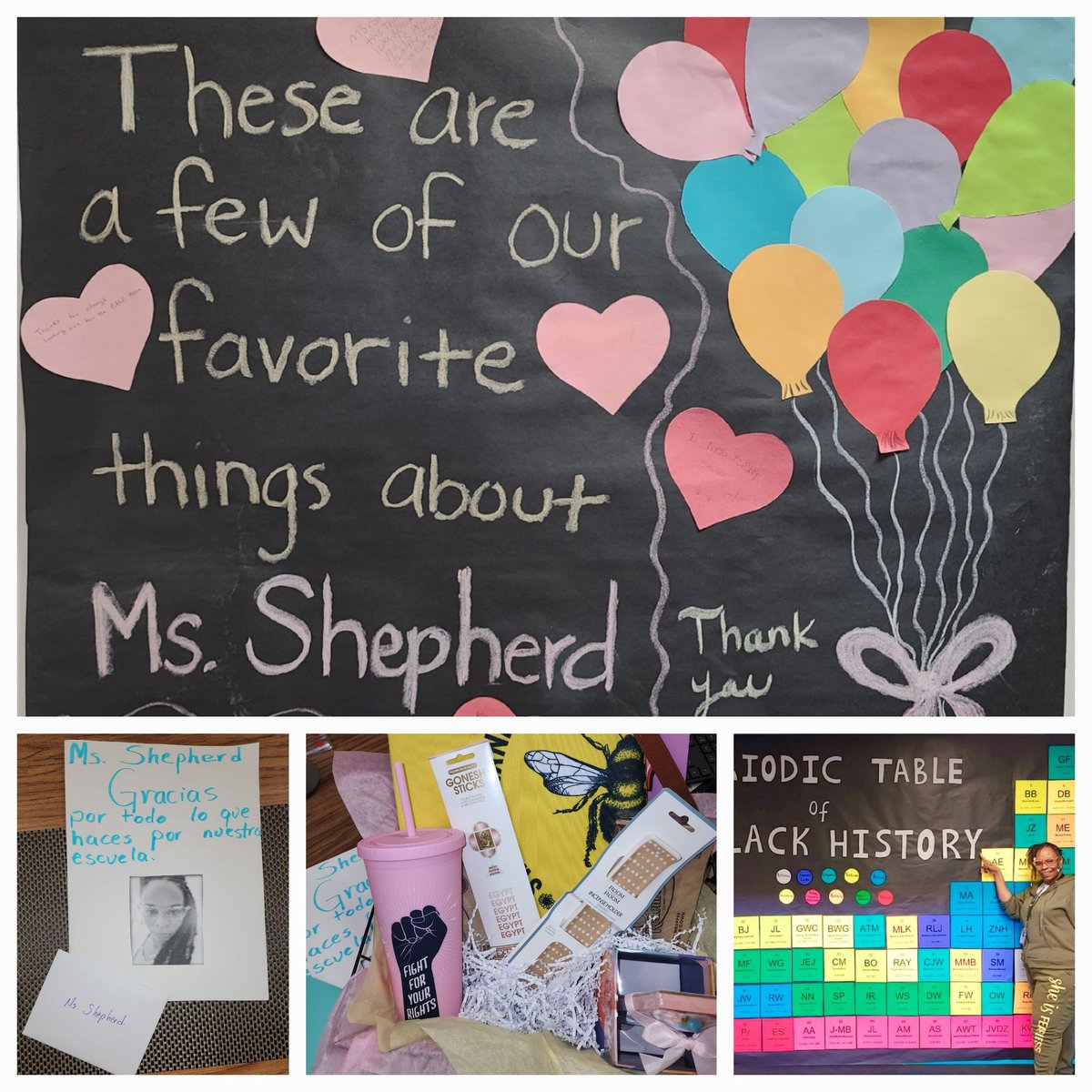 It's humbling to see others excited to celebrate me for doing what I love to do.❤️ Thank you for a wonderful week of surprises.  #NationalSchoolCounselingWeek 
@EilandKISD