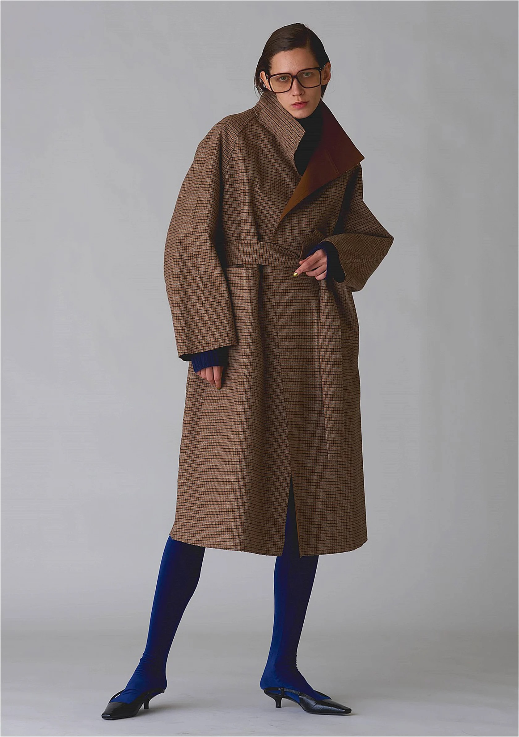 ポケットいっぱい inscrire リバーシブルコート アンスクリア Bshop