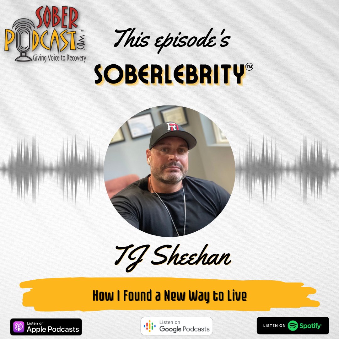 Soberverse's tweet image. ▶️ Tune in now to the latest release on the Sober Podcast! Listen on all major outlets or SoberPodcast.com.

Guest Soberlebrity: TJ Sheehan
Soberlebrity Host: @jamiebrickhouse 

#SoberPodcast #AddictionRecovery #Sobriety #WeDoRecover #RecoveryIsPossible #PodcastLife