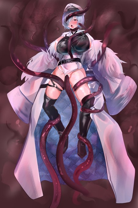 顔とか首に触手が巻き付くのが好きで~ 