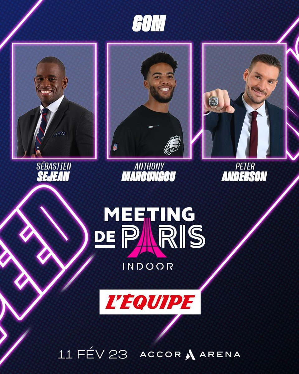 pa_75's tweet photo. L'équipe NFL quasi au complet sur la piste de Bercy ce soir ! 🏃🔥 On court le 60m avec @AM4_Life et @sejeansebastien 🙌 J'ai aucune chance mais on va tenter d'activer le mode Maurice Greene 🚀 #SpeedNight @FFAthletisme @lachainelequipe https://t.co/Nur6cwxA3D