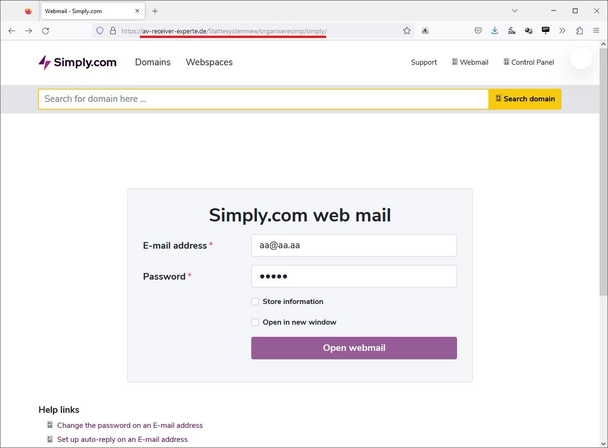 Possible #phishing attempt, target: <a href="/simplydotcom/">Simply.com</a>
Be safe!
phishtank.com/phish_detail.p…
virustotal.com/gui/url/9d7249…