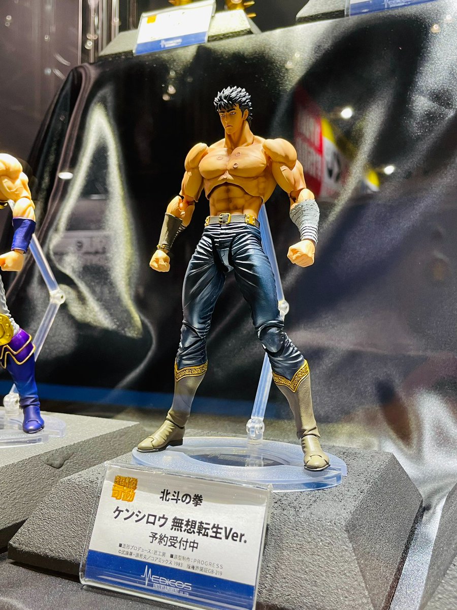 北斗の拳 登場!!】 『北斗の拳』 超像可動シリーズがWF会場に登場!! 超