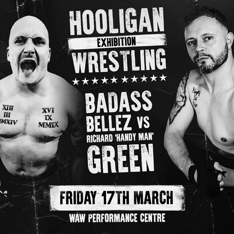 RICHARDRATEDR83's tweet photo. Can't wait to make my debut in a WAW ring.
I got the biggest and baddest.
But I am brutal and more violent.
@WAW_UK #wrestling #ukwrestling #myfirstmatch #notmyfirstfight #TheHandyMan #norwich #wawwrestling https://t.co/Bv5rbIMNBs