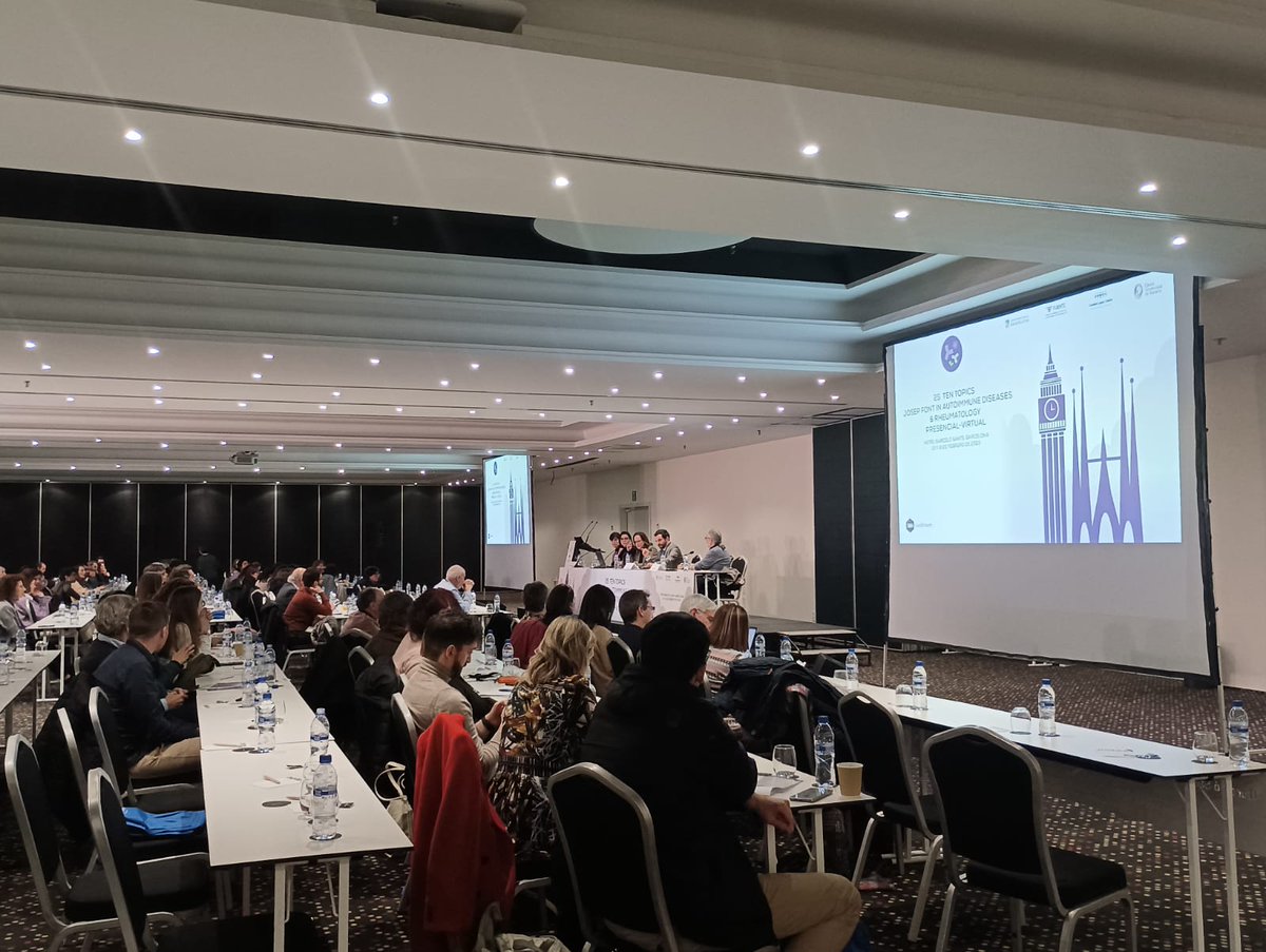 Éxito de convocatoria en el @25TenTopicsBCN, tanto en el formato presencial como en el online 👏

¡Seguimos!