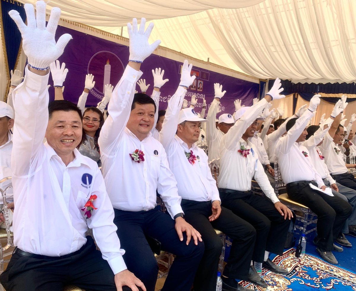 kongm26's tweet photo. Not a High Five but Five Political Messages of the Candle Light Party for the upcoming national election in July 2023! https://t.co/F0ZVZIv4ka