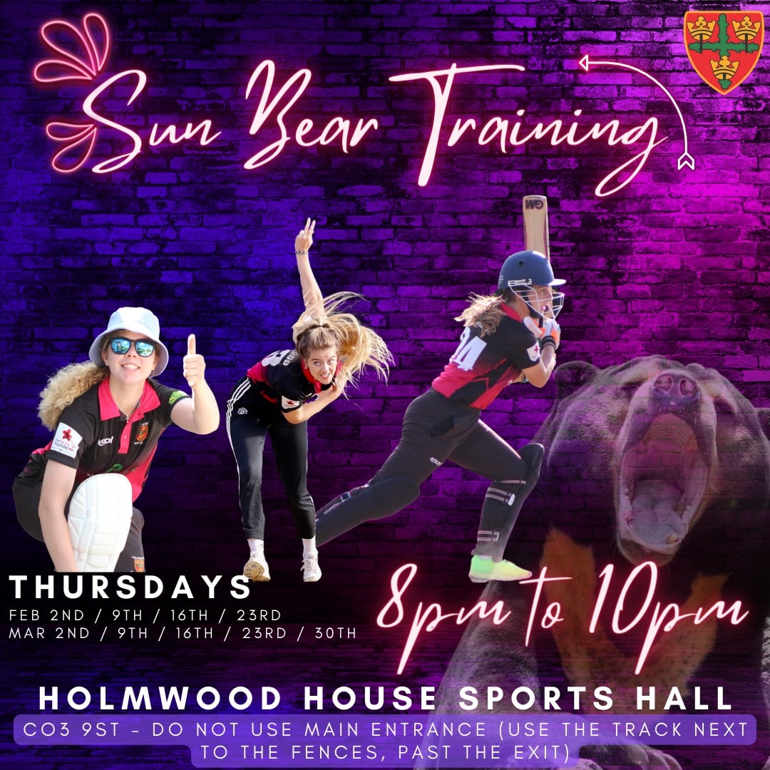 TRAINING is every Thursday at Holmwood House. Open to hardball and softball women. 

📧ceeccladies@yahoo.co.uk