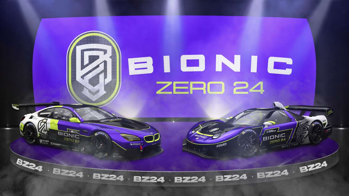BIONICzero24's tweet photo. 🚨Oficialmente BIONIC_ZERO24🚨
✅Nuevo Logo
✅Nuevos colores 🟣⚪️
✅ Nuevos diseños
Nos vemos por lo negro quemando gasolina 😈
#GoBZ24 #WeareBionic #GranTurismo7 https://t.co/DpkQ8eSqHL