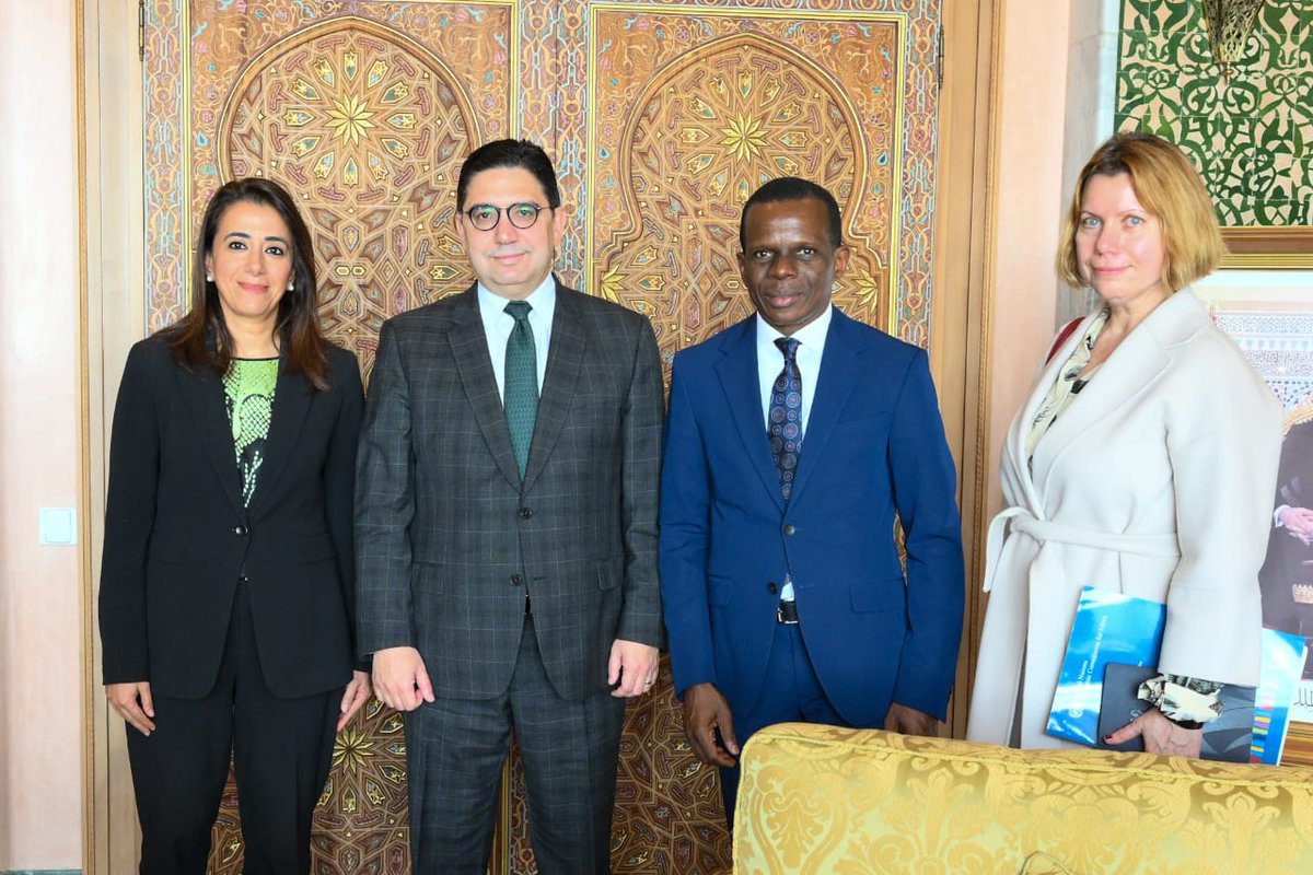 MahdiBaladi's tweet photo. 🇲🇦🇺🇳| اختتمت لجنة الأمم @UN الاقتصادية لافريقيا (ECA) اليوم زيارتها للمغرب التي استغرقت أربعة أيام. ناقشت اللجنة، التي إستضافتها ناصر بوريطة، اندماج إفريقيا في مجموعة العشرين، ومشروع ZLECAF والقمة المقبلة في مراكش #COM2033 https://t.co/jU6yQ3p05S